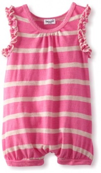 Splendid Littles Baby-girls  Sugarcane Stripe Romper, Parfait, 18-24 Months