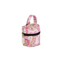 The Bumble Collection Pacifier Pod, Pink Paisley