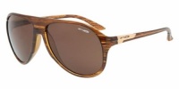 Arnette High Life Italian Sunglasses AN4134 2025/83 Striped Havana w/ Polarized Brown Lens