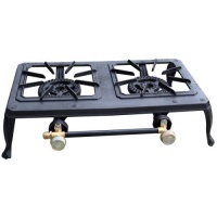 Sportsman DBCIS Double Burner Outdoor Cast Iron Propane Stove