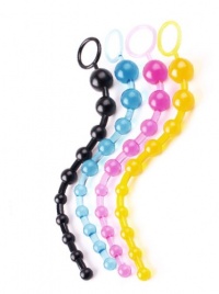 Autofor 1 piece 10 Beads Anal Toy Color Random