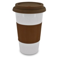 Smart Planet EC-7LG 16-Ounce Double Wall Ceramic Cup