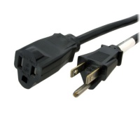 StarTech.com PAC10120 20-Feet Power Cord Extension - NEMA 5-15R to NEMA 5-15P