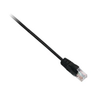 V7 CAT5e Snagless Molded Network Patch Cable RJ45 Male to Male, Black (10-Feet) (V7N3C5E-10F-BLKS)