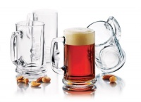 Libbey Brewmaster 15-Ounce Beer Mug 6-Piece Set, Clear