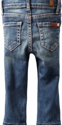 7 For All Mankind Baby-girls Infant The Skinny, Spring Blue, 24 Months