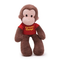 Gund Curious George Floppy Take a Long 15 Plush