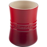 Le Creuset Stoneware 2 3/4-Quart Utensil Crock, Cherry