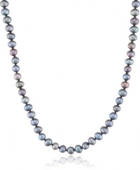 Colored Freshwater Cultured A Quality Pearl Necklace (5.5-6mm )