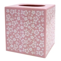 Allure Home Creations Lizzie Printed Plastic Tissue Box