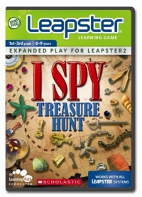 LeapFrog Leapster Learning Game Scholastic ISPY Treasure Hunt