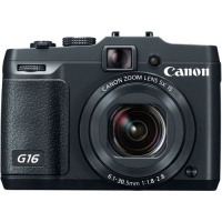 Canon PowerShot G16 12.1 MP CMOS Digital Camera with 5x Optical Zoom and 1080p Full-HD Video