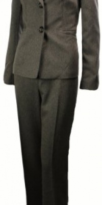 Evan Picone Women's Cranberry Fields Pant Suit Taupe