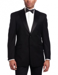 Tommy Hilfiger Men's Two Button Trim Fit Tuxedo Jacket with Peak Lapel