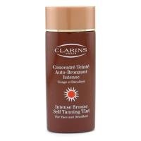 Clarins Intense Bronze Self Tanning Tint For Face & Decollete 4.2 oz