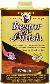 Howard RF4016 Restor-A-Finish Walnut, 16-Ounce