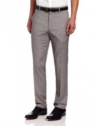 Perry Ellis Men's Portfolio Slim Fit Linen Blend Neat Pant