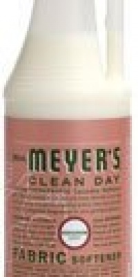 Mrs. Meyer's Clean Day Fabric Softener, Geranium, 32 Ounce Bottle