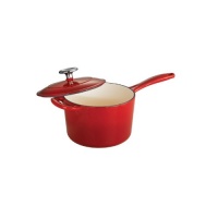 Tramontina Gourmet Enameled Cast Iron 2.5 qt. Covered Sauce Pan - Gradated