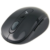 Sabrent Wireless Optical Laser Mouse for Notebooks -Black (MS-W288)