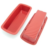 Freshware 12-1/2-Inch Silicone Loaf Pan, 1-Piece