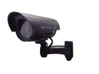 UniquExceptional UDC4black - Outdoor Fake , Dummy Security Camera with Blinking Light (Black)