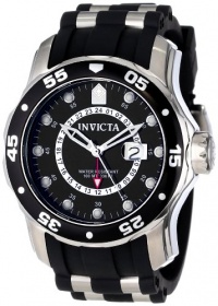 Invicta Men's 6987 Pro Diver Collection GMT Black Dial Black Polyurethane Watch