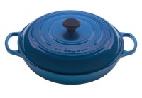 Le Creuset Signature Enameled Cast-Iron 5-Quart Round Braiser, Marseille