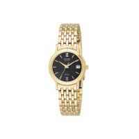 Citizen Quartz Gold Bracelet Black Dial Women's Watch - EU2502-51E