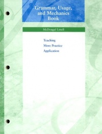 Grammar, Usage, and Mechanics Book: Teaching More Practice Application, Grade 8