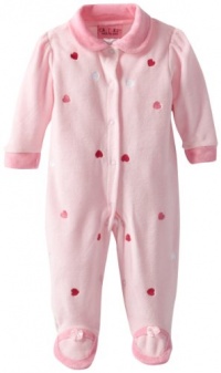 Carter's Watch the Wear Baby-Girls Newborn Little Heart Coverall, Light Purple, 3-6 Months