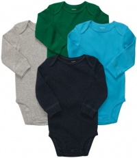 Carter's Baby Boys 4-pack Long-sleeve Bodysuits (NB-24M)