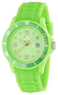 Ice-Watch Unisex SI.GN.U.S.09 Sili Collection Green Plastic and Silicone Watch