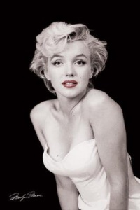 (24x36) Marilyn Monroe Movie (Red Lips) Poster Print