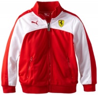 Puma - Kids Boys 2-7 Little Scuderia Ferrari Track Jacket, Rosso Corsa, 5