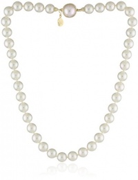 Majorica 1Row White 10mm 18 Necklace