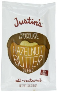 Justins Nut Butter Chocolate Hazelnut Squeeze Packet, 1.1500-ounces (Pack of10)