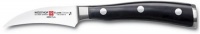 Wusthof Classic Ikon 2-3/4-Inch Bird's Beak Peeling Knife, Black