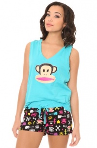 Paul Frank Women's In Living Color Julius Print Short Set