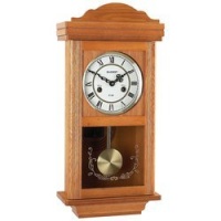 Kassel 15-Day Oak Wall Clock