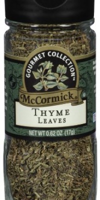 McCormick Gourmet Collection Thyme Leaves, 0.62-Ounce