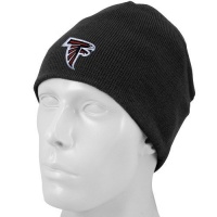 NFL Men's End Zone Uncuffed Knit Hat - K173Z (Atlanta Falcons, One Size Fits All)