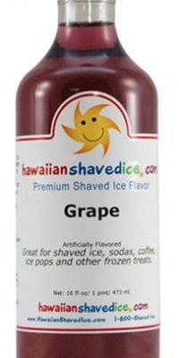 Hawaiian Shaved Ice - Grape - Snow Cone & Shaved Ice Syrup