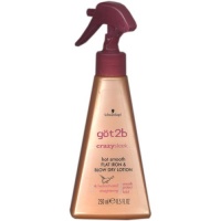 Got 2b CrazySleek Hot Smooth Flat Iron & Blow Dry Lotion 8.5 fl oz (250 ml)