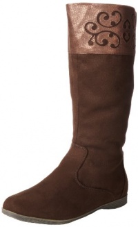 Jessica Simpson Skye Boot (Toddler/Little Kid/Big Kid),Brown,2 M US Little Kid