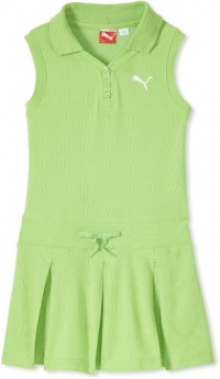 PUMA - Kids Girl's 7-16 Sleeveless Core Dress, Green, Medium