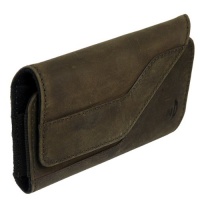 Nite Ize Universal Clip Case Cargo Leather Holster (Espresso)