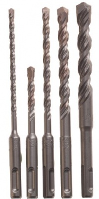 Bosch HCK005 5-Piece S4L SDS-plus Rotary Hammer Drill Bit Set