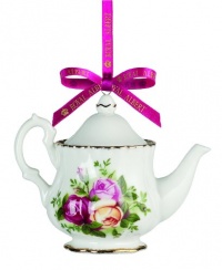 Royal Albert Old Country Roses Teapot Ornament