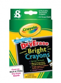 Crayola Dry Erase Crayons Bright